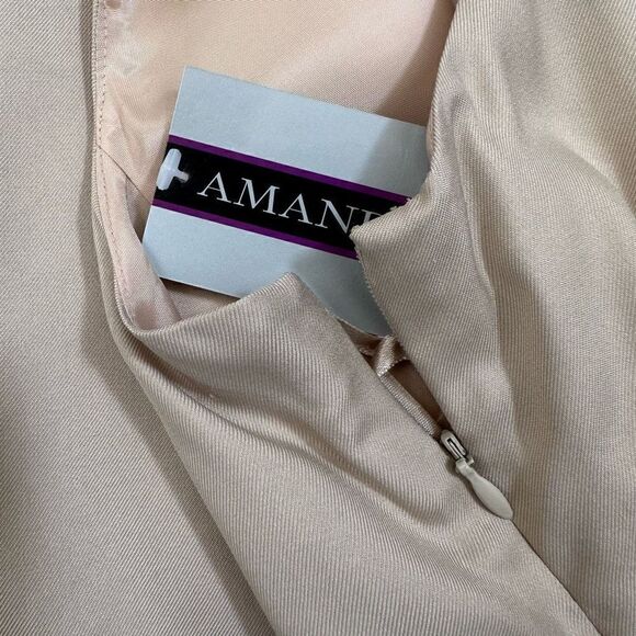 Amanda Smith‎ Pure Silk Ivory Blazer Top 2 Pieces Set Size 16 - Picture 9 of 9